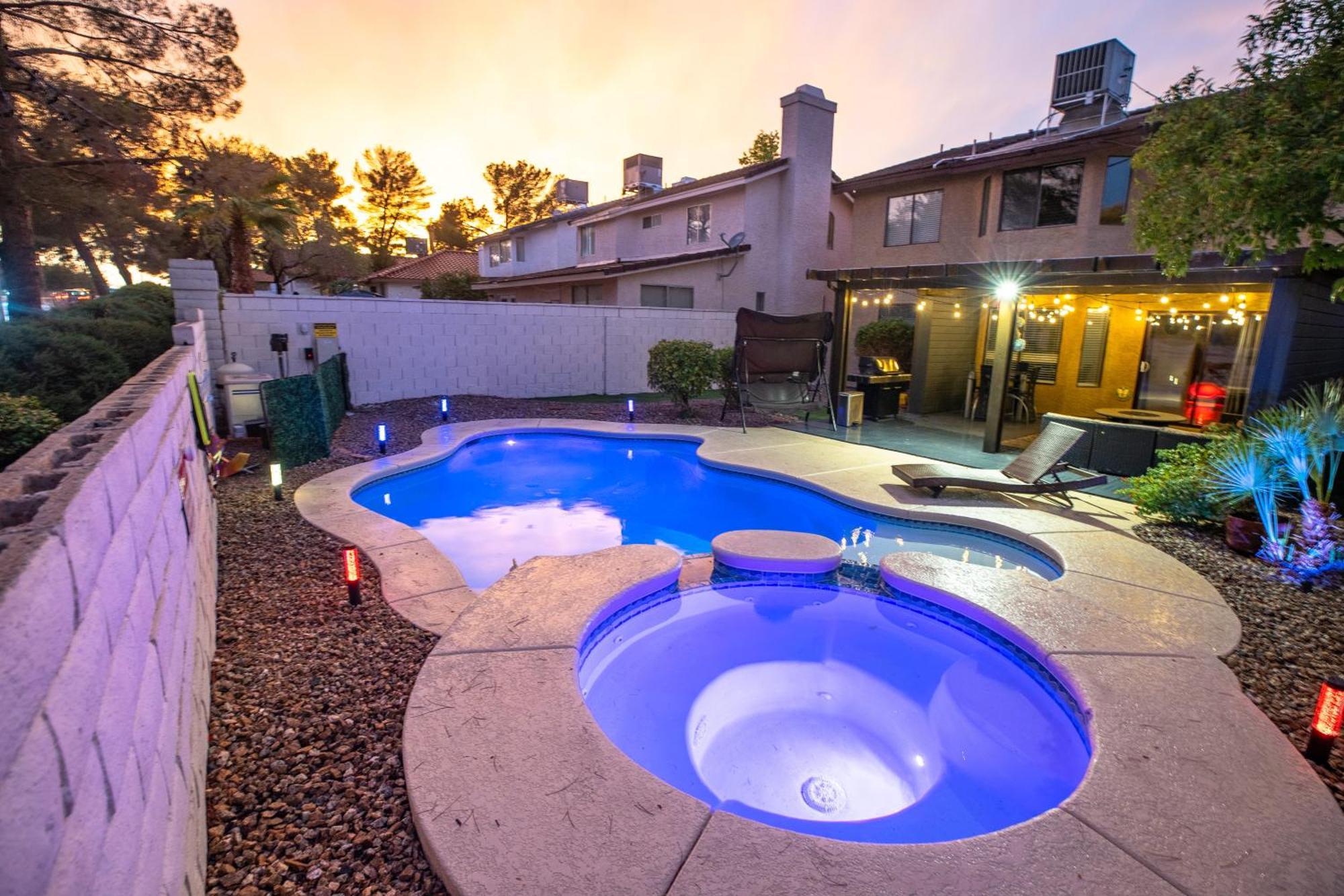 1800 Sqft House W/Heated Pool Spa 13Min From Strip Las Vegas Exterior foto
